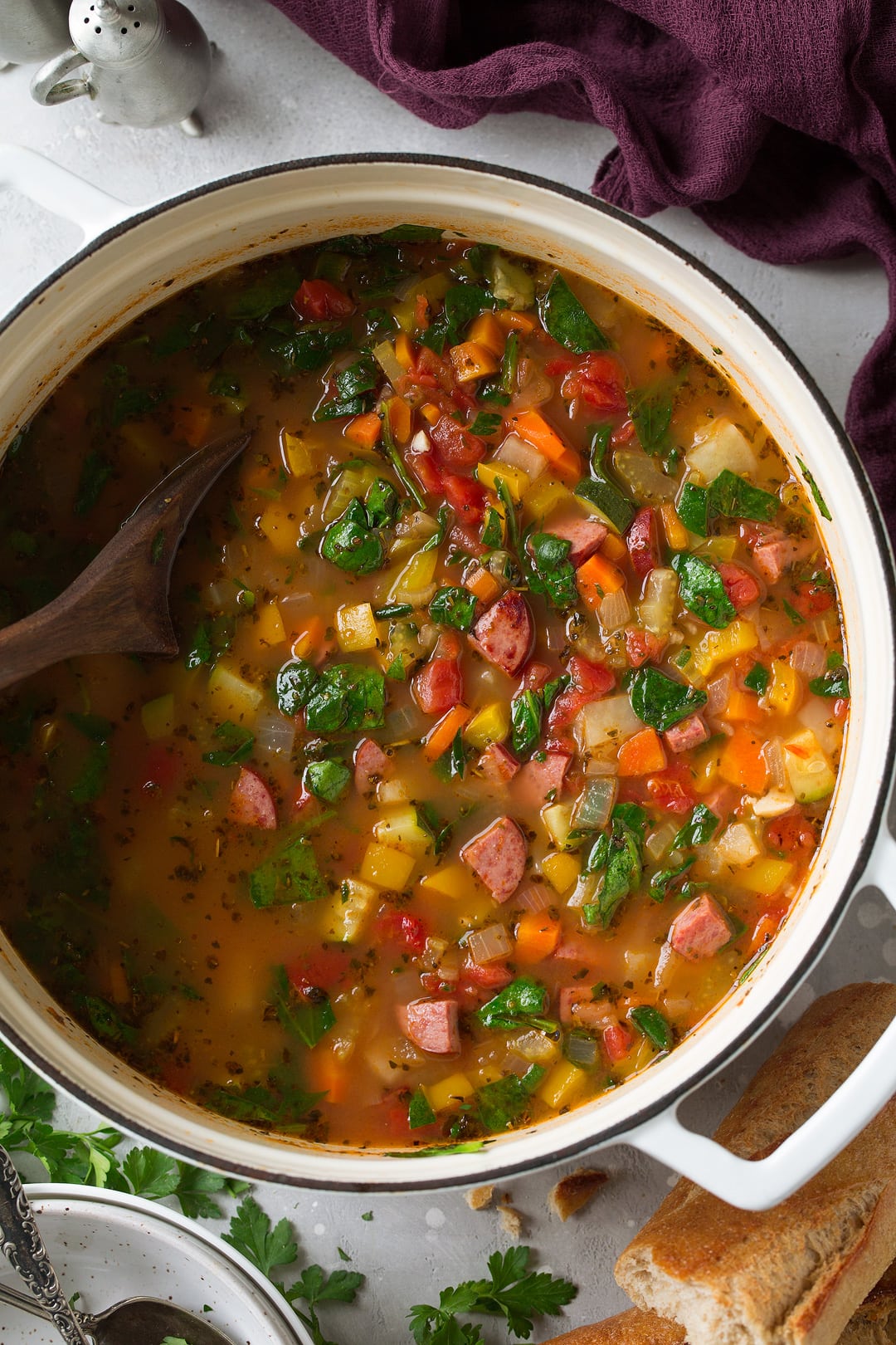 Easy One-Pot Smoked Sausage Vegetable Soup for Cozy Nights
